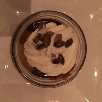 Alma Nove - Pumpkin Pot de Crème - Italian Near Me - Hingham, Massachusetts