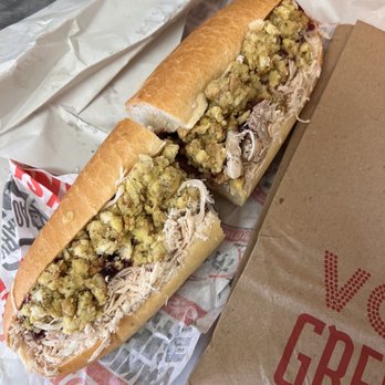Capriotti's Sandwich Shop - The Bobbie, it was cold Thanksgiving leftovers. PASS! - Sandwiches Near Me - Las Vegas, Nevada Capriotti's Sandwich Shop - The Bobbie, it was cold Thanksgiving leftovers. PASS! - Sandwiches Near Me - Las Vegas, Nevada