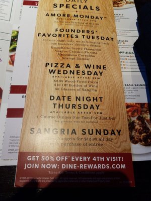 Menu photo 7 Carrabba's Italian Grill Baltimore, MD Menu photo 7 Carrabba's Italian Grill Baltimore, MD