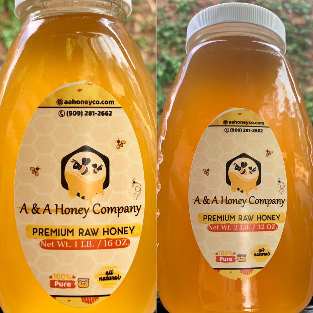 A & A Honey Company Logo