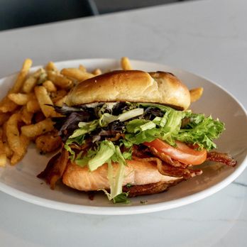 Capitano Steak and Seafood - Crispy Salmon BLT - Seafood Near Me - Rochester, New York