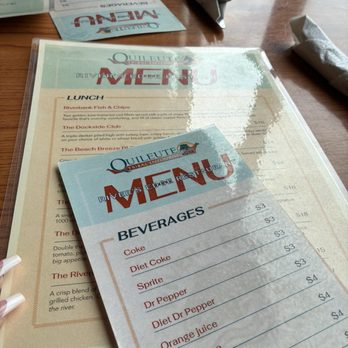 River's Edge Restaurant - Lunch menu and beverage - Seafood Near Me - La Push, Washington