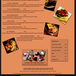 The Savory Skillet - Lunch menu