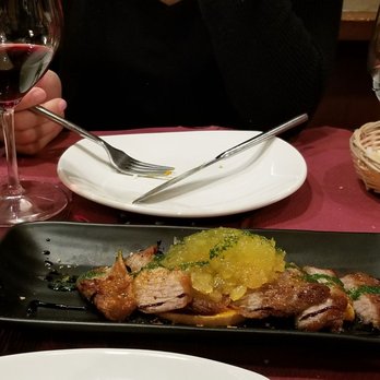 Tapeo de Cervantes - Iberian Pork with pineapple relish - Spanish Near Me - Malaga, Massachusetts