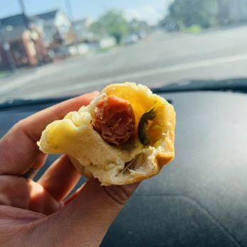 Home Cut Donuts - Jalapeño cheddar pigs in a blanket - Donuts Near Me - Galveston, Texas Home Cut Donuts - Jalapeño cheddar pigs in a blanket - Donuts Near Me - Galveston, Texas