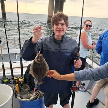 Captain Hogg's Charters - James called it a potato chip. - Boating Near Me - Hampton, Virginia