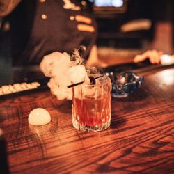 Blue Goose - Smoking Goose Old Fashion!