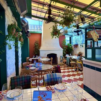 Elvira - Covered patio seating - Italian Near Me - San Diego, California