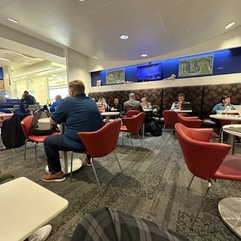Delta Sky Club - Before my flight back to ATL - Very small lounge - Airport Lounges Near Me - Philadelphia, Pennsylvania Delta Sky Club - Before my flight back to ATL - Very small lounge - Airport Lounges Near Me - Philadelphia, Pennsylvania