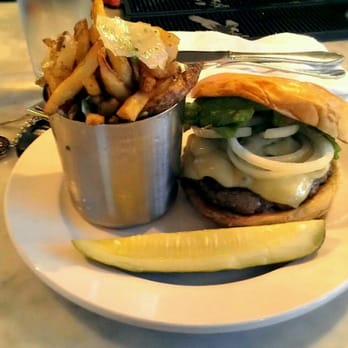 Burger Up - Mushroom Swiss Burger with Truffle Fries. - New American Near Me - Nashville, Tennessee Burger Up - Mushroom Swiss Burger with Truffle Fries. - New American Near Me - Nashville, Tennessee