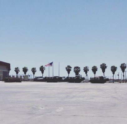 Camp Pendleton Main Gate by null