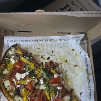 The Pizza Press - MY kind of pizza!!!!!!! - Salad Near Me - Orange, California
