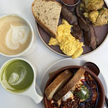 Sunflower Caffe - Top - brown butter maple latte, * American Wagyu Steak & Eggs Bottom - * Matcha Latte, * Turkish Eggs - Coffee & Tea Near Me - Sonoma, California Sunflower Caffe - Top - brown butter maple latte, * American Wagyu Steak & Eggs Bottom - * Matcha Latte, * Turkish Eggs - Coffee & Tea Near Me - Sonoma, California