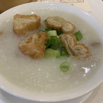 Royal Queen Restaurant - Pork and thousand year old egg congee - Dim Sum Near Me - Flushing, New York