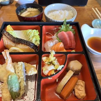 Inaba Restaurant - Bento Box Lunch (& added black cod) - Japanese Near Me - Torrance, California