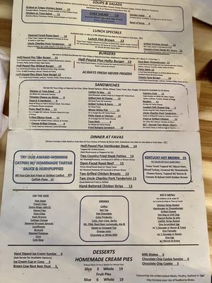 Favas 1910 Diner by null