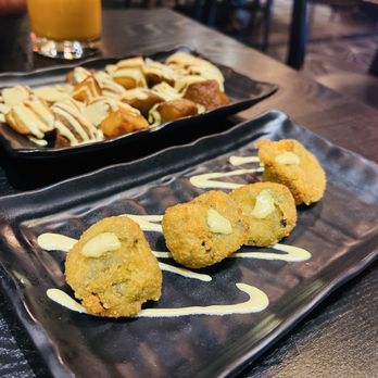 Dhoom - Spinach artichoke fritters - Indian Near Me - McLean, Virginia
