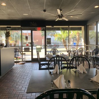 Think Cafe - We're the first breakfast customers! Yay! - New American Near Me - San Pedro, California