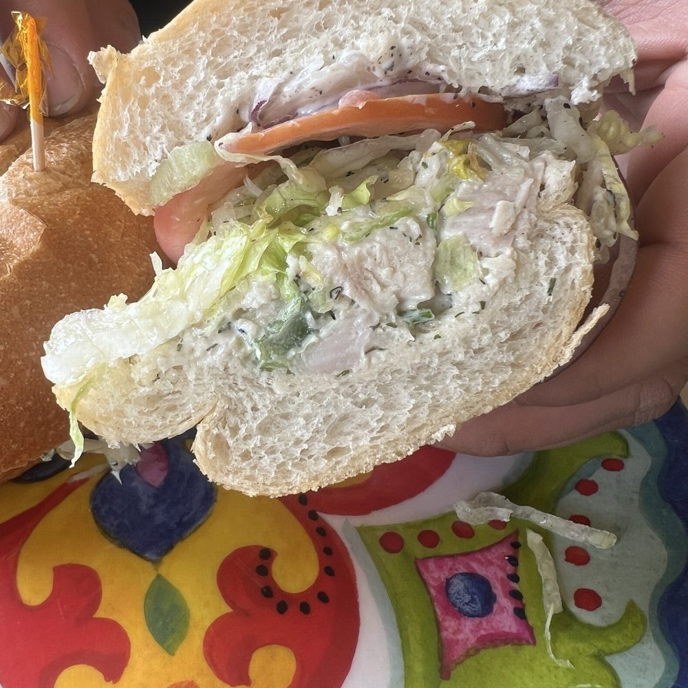 Olive It - Chunky Chicken Salad on a hoagie - Delis Near Me - Los Angeles, California Olive It - Chunky Chicken Salad on a hoagie - Delis Near Me - Los Angeles, California
