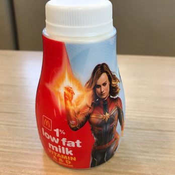 McDonald's - Avengers Milk! - Fast Food Near Me - Refugio, Texas