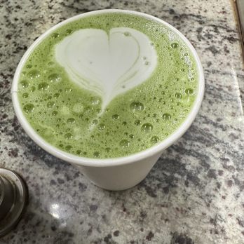 Pampas Cafe - seasonal blackberry matcha - Coffee & Tea Near Me - Castro Valley, California