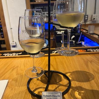 Well Hung Vineyard - Richard's Favorites Wine Flight - Wine Bars Near Me - Charleston, South Carolina Well Hung Vineyard - Richard's Favorites Wine Flight - Wine Bars Near Me - Charleston, South Carolina