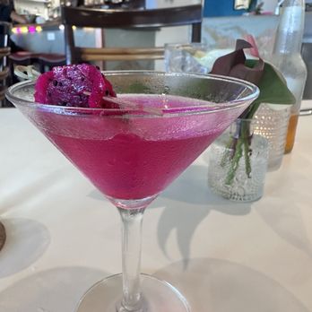 Namaka Restaurant N Bar - Dragon fruit martini - Seafood Near Me - Kapaʻa, Hawaii