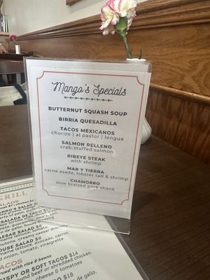 Menu photo 5 Mango's Grill Laurel, MD