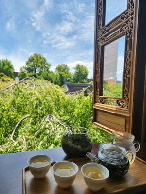 THE TAO OF TEA at Lan Su Chinese Garden by null