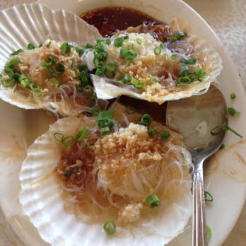 西貢全記海鮮酒家 - Steam scallops with garlic and vermicelli - Seafood Near Me - Hong Kong, HK