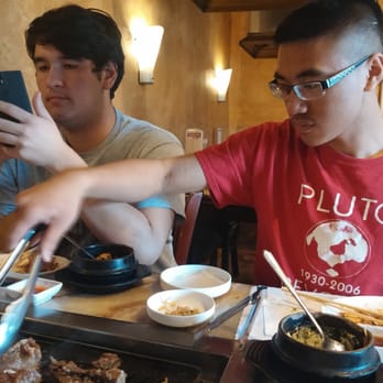 Cham Soot Gol - They replace the pan on the grill for you very often, don't panic if you make a mess. - Barbeque Near Me - Garden Grove, California