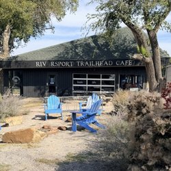 Oklahoma City Riversport Route 66 Boathouse - The river sport cafe. Not open