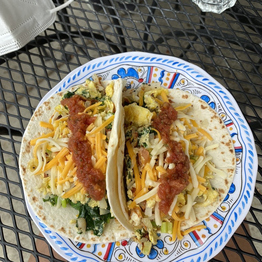 Yellowstone Grill - Veggie Breakfast Tacos - American Near Me - Gardiner, Montana Yellowstone Grill - Veggie Breakfast Tacos - American Near Me - Gardiner, Montana