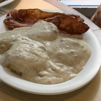 Peter's Pancakes and Waffles - Mmmm sausage gravy and biscuits and delicious country ham - Breakfast & Brunch Near Me - Cherokee, North Carolina Peter's Pancakes and Waffles - Mmmm sausage gravy and biscuits and delicious country ham - Breakfast & Brunch Near Me - Cherokee, North Carolina