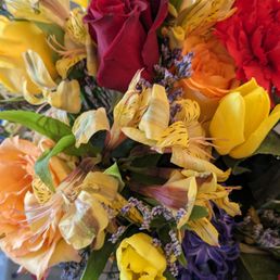 Wilted flowers on arrival