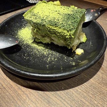 Gyu-Kaku Japanese BBQ - Matcha Tiramisu - Barbeque Near Me - Flushing, New York Gyu-Kaku Japanese BBQ - Matcha Tiramisu - Barbeque Near Me - Flushing, New York