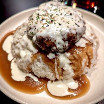 Fermentation Lab - Loco Moco without eggs - Cocktail Bars Near Me - San Francisco, California