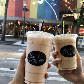 Tea Republik - Large Rose Earl Grey & and Thai Tea - refreshing and delicious esp on a warm summer day! - Tea Rooms Near Me - Seattle, Washington Tea Republik - Large Rose Earl Grey & and Thai Tea - refreshing and delicious esp on a warm summer day! - Tea Rooms Near Me - Seattle, Washington