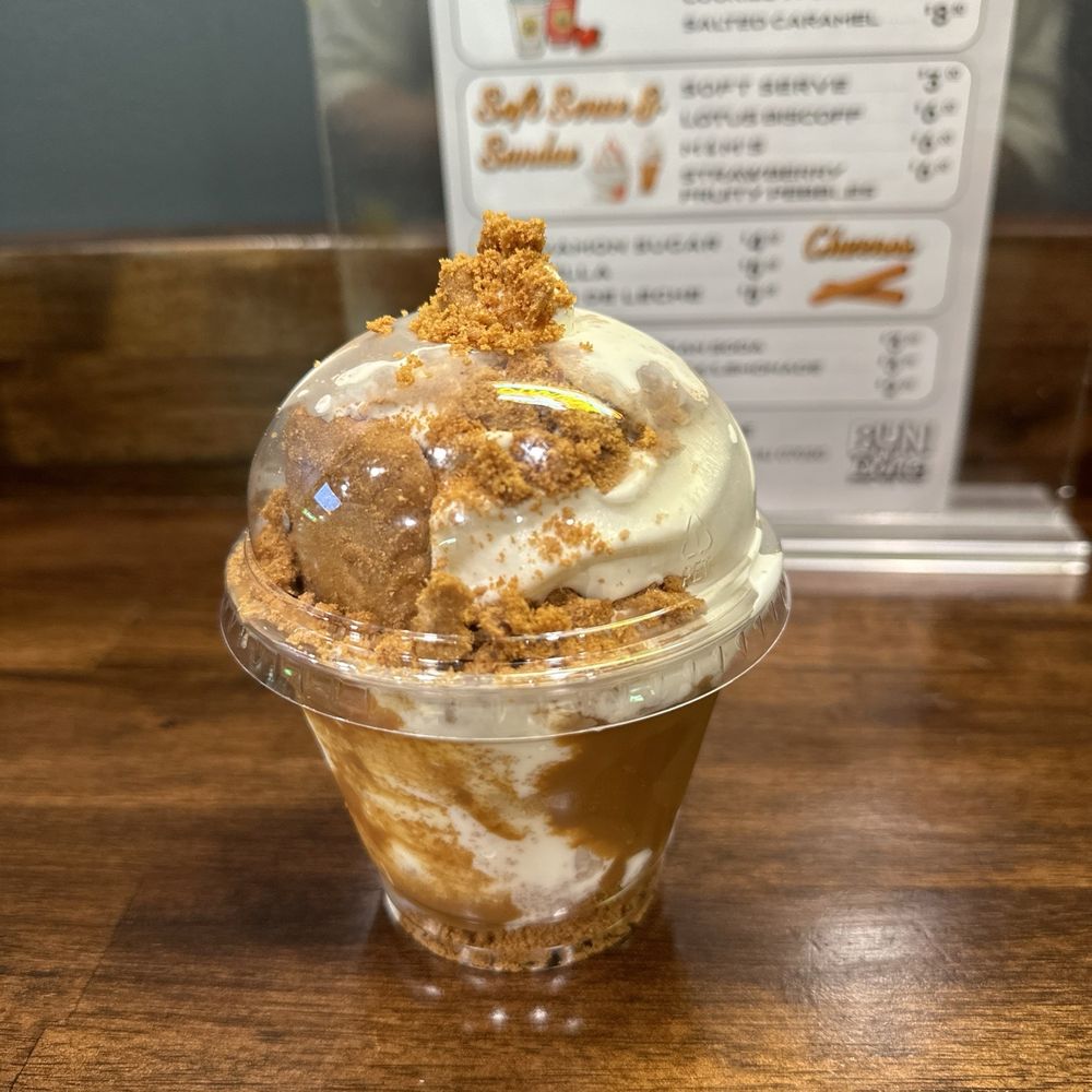 Bun N Done - Lotus Biscoff Sundae, GET THIS!!!! - Burgers Near Me - Edgewater, New Jersey