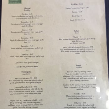 Taste Of Kawayan - Menu 1 - Filipino Near Me - Chicago, Illinois Taste Of Kawayan - Menu 1 - Filipino Near Me - Chicago, Illinois
