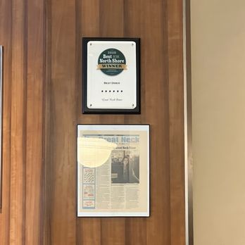 Great Neck Diner - Wall with plaques - Diners Near Me - Great Neck, New York Great Neck Diner - Wall with plaques - Diners Near Me - Great Neck, New York