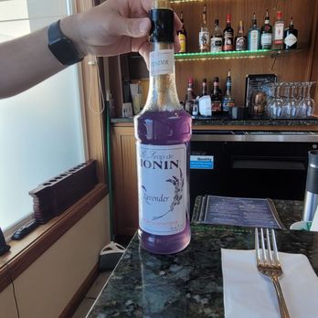 Shadowline Burgers and Brew - The Lavendar Syrup for the Lavender tea - Burgers Near Me - Sequim, Washington