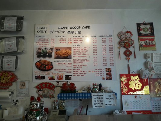 Menu photo 3 Giant Scoop Cafe San Francisco, CA Menu photo 3 Giant Scoop Cafe San Francisco, CA