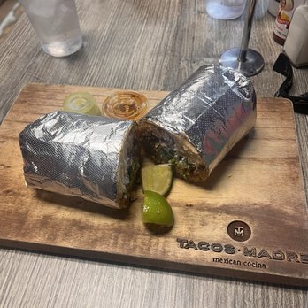 Tacos Madre - carne asada burrito - Mexican Near Me - Costa Mesa, California