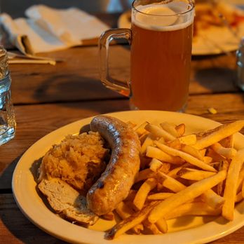 Bohemian Biergarten - Sausage plate and beer - German Near Me - Boulder, Colorado Bohemian Biergarten - Sausage plate and beer - German Near Me - Boulder, Colorado