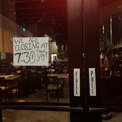China Wok - Closed sign