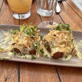 Pacific Coast Grill - Dungeness crab cake - Seafood Near Me - Cardiff, California Pacific Coast Grill - Dungeness crab cake - Seafood Near Me - Cardiff, California