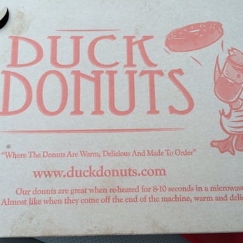 Duck Donuts - Half dozen box of fluffy goodness - Donuts Near Me - Fairfax, Virginia Duck Donuts - Half dozen box of fluffy goodness - Donuts Near Me - Fairfax, Virginia