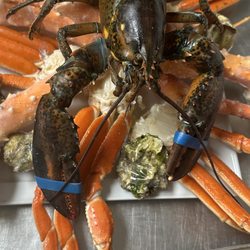 Frontier Eatery & Seafood - Live lobsters every Friday, all you can eat snow crab every day.