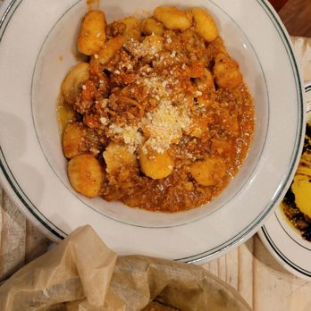 Mandola's Italian Kitchen - Gnocchi Bolognese - Italian Near Me - Cedar Park, Texas